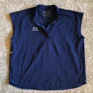 FIGS (M) Rafaela top in Navy